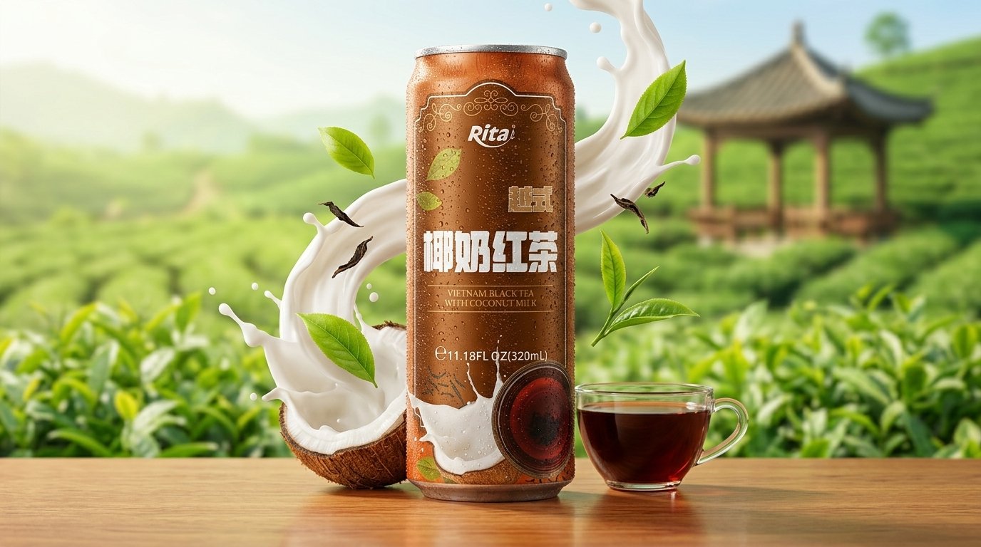 coconut milk tea 1