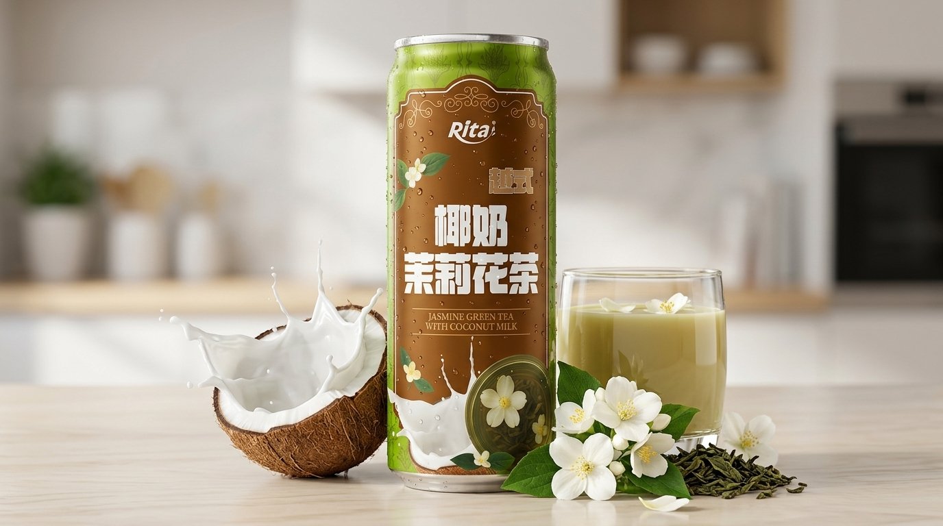 coconut milk tea 2