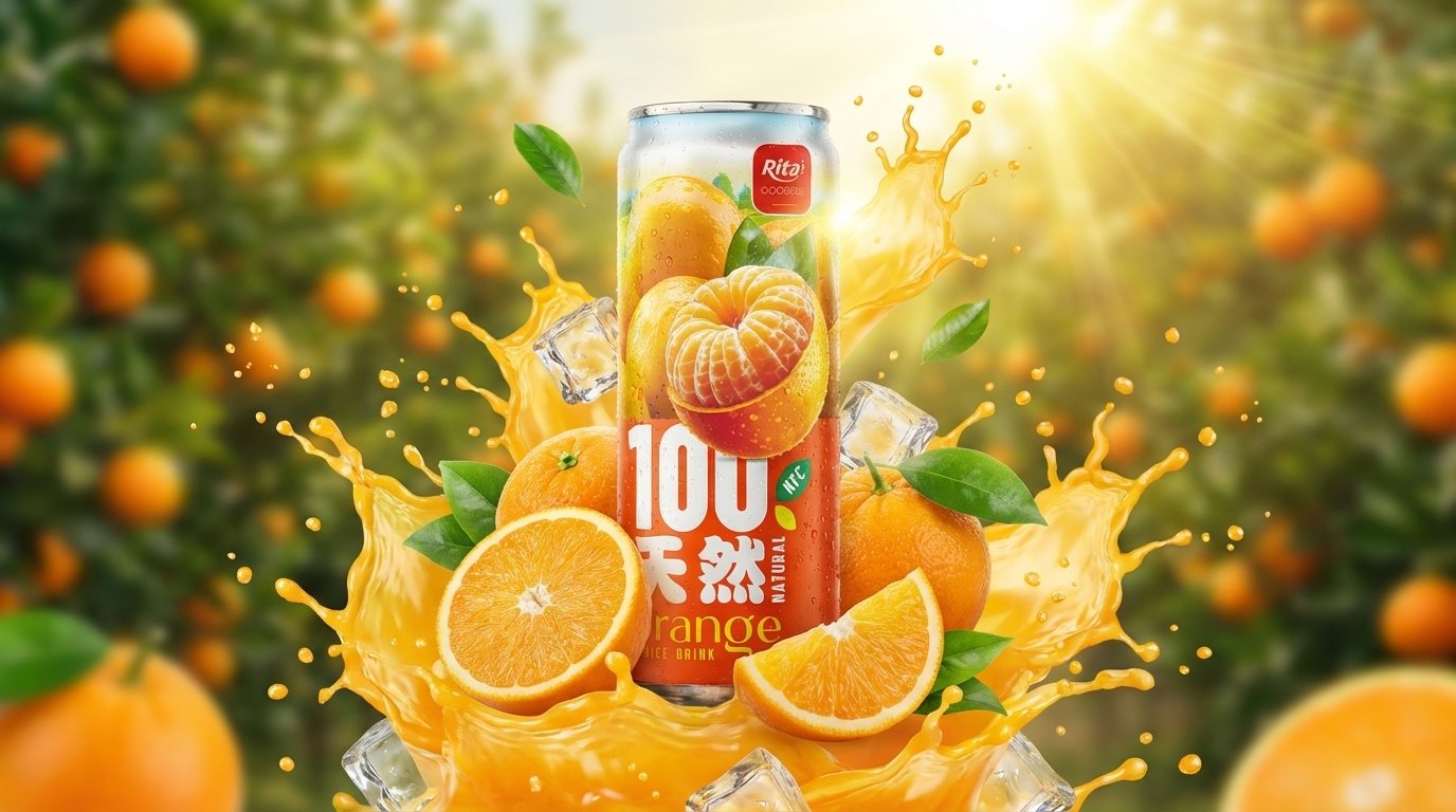 Poster 100 Orange Juice