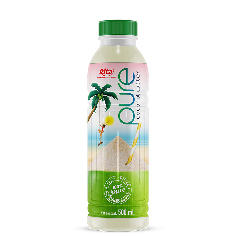 500ml pet bottle 100 pure coconut water no add sugar RITA