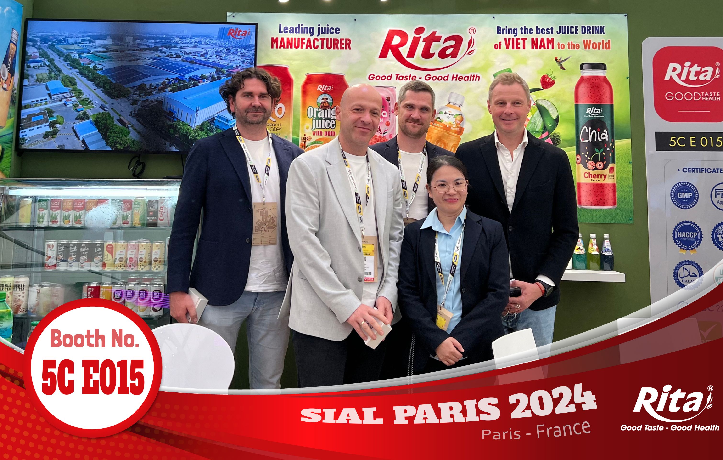 Công ty Rita tham gia SIAL Paris 2024