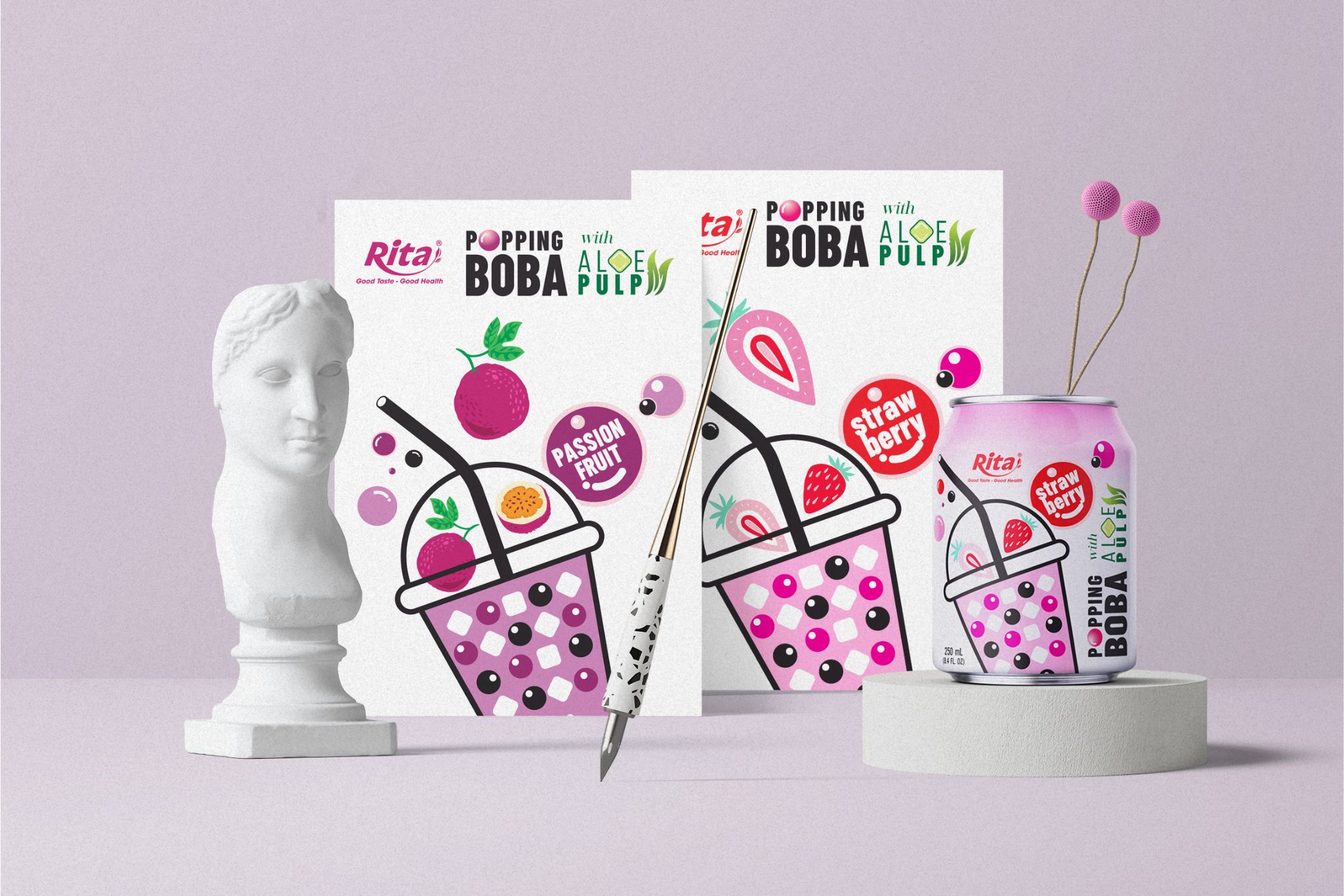 popping boba poster