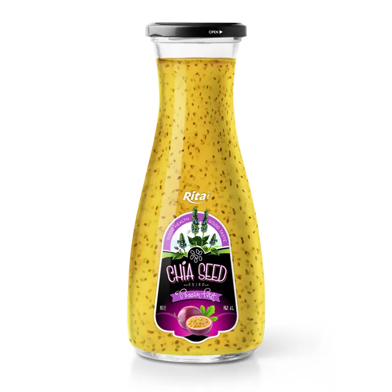 Passion Fruit Juice Drink in 300ml Glass Bottled