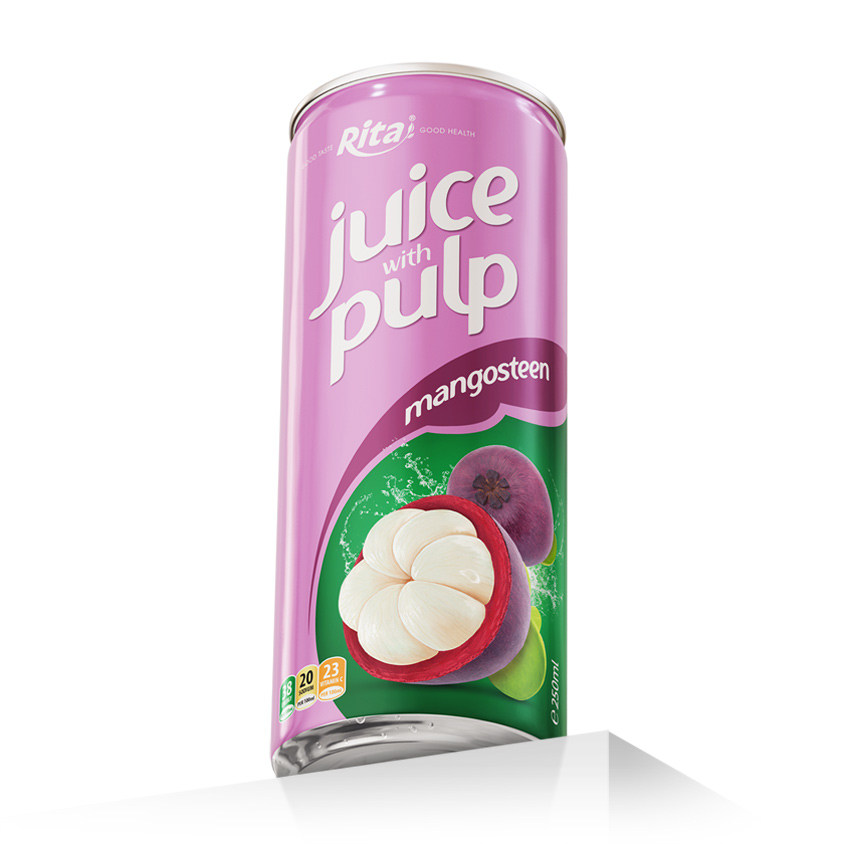 Juice Pulp 250ml can mangosteen