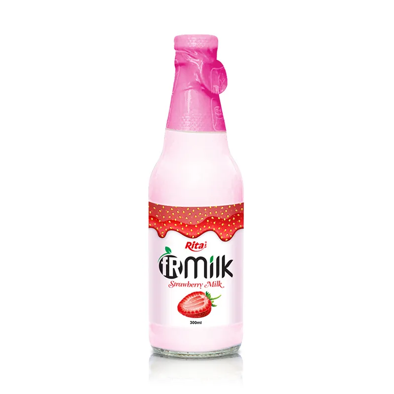 300 Ml Glass Milk Bottle