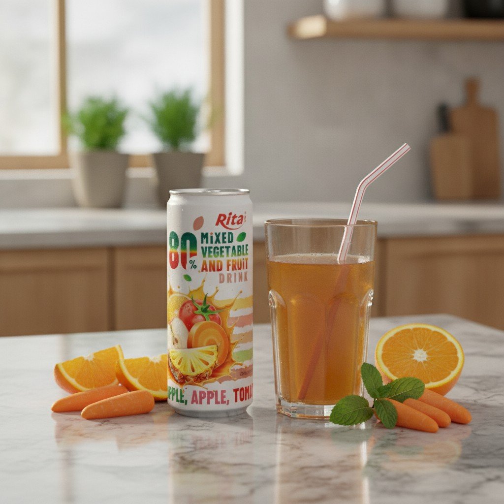 Understanding the Vegetable Fruit Drink Market in Sleek Can 320ml