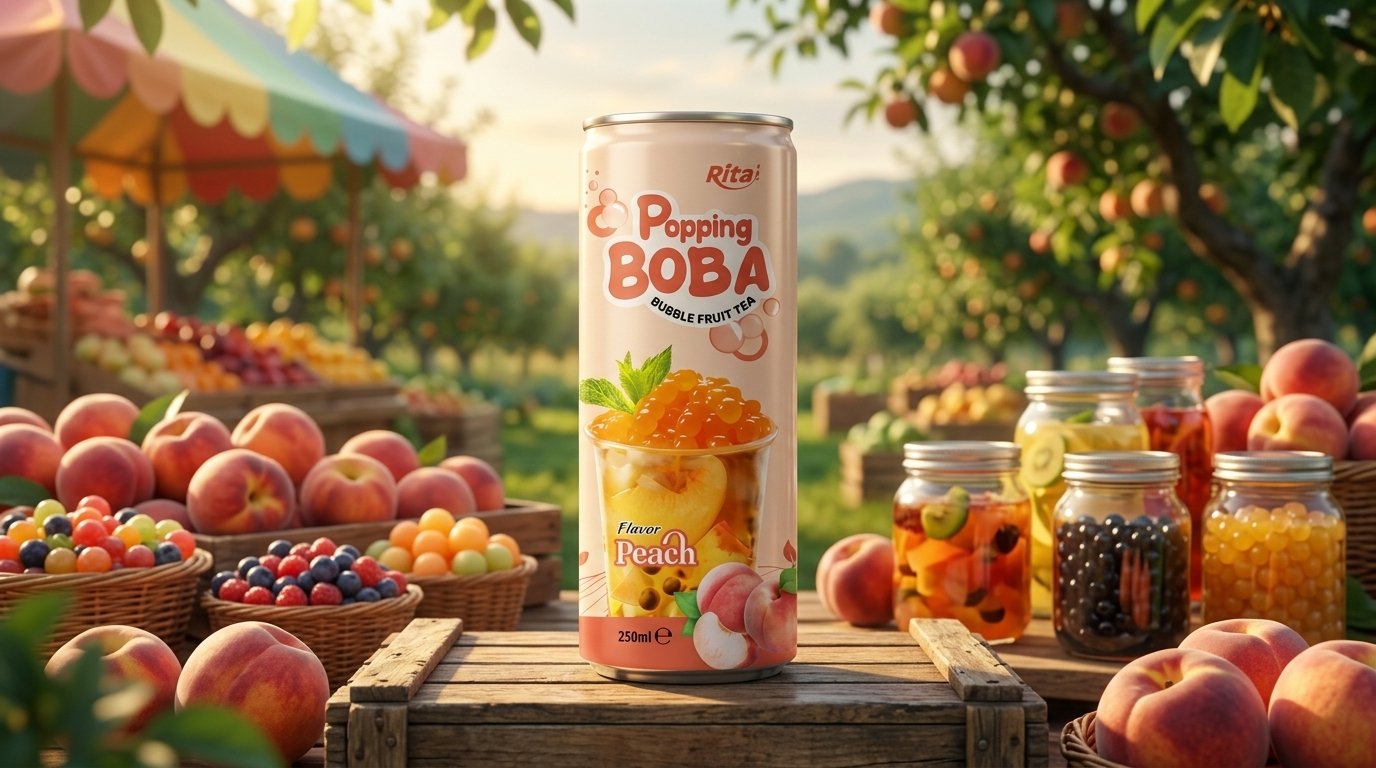 PREMIUM PEACH TEA CAN MARKET