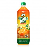 Rita Fresh Pet Bottle Orange Juice 1.5L With Pulp Drink Natural