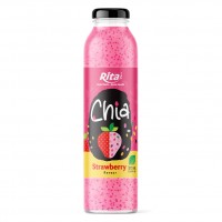 Indulge in the Fresh, Invigorating Taste of Rita Chia Seed Drink Strawberry Flavor