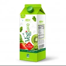 1000ml Paper Box Healthy 100 Mixed Vegetable and Fruit Juice Drink