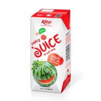 200ml Paper Box NFC Manufacturer Beverage Watermelon Juice Drink