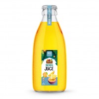 250ml Glass Bottle Natural Pineapple Juice Drink 