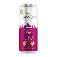 320ml Canned Pure Passion Fruit Juice