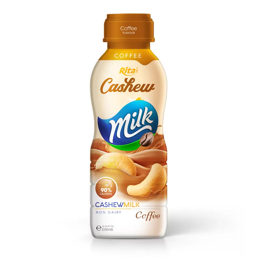 330ml Pp Bottle Coffee Flavor Cashew Milk Drink Beverage Manufacturer