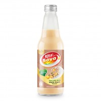 100% Vegan  Rita Soya Milk Drink Multi-grain 10.05 Fl Oz Glass Bottle