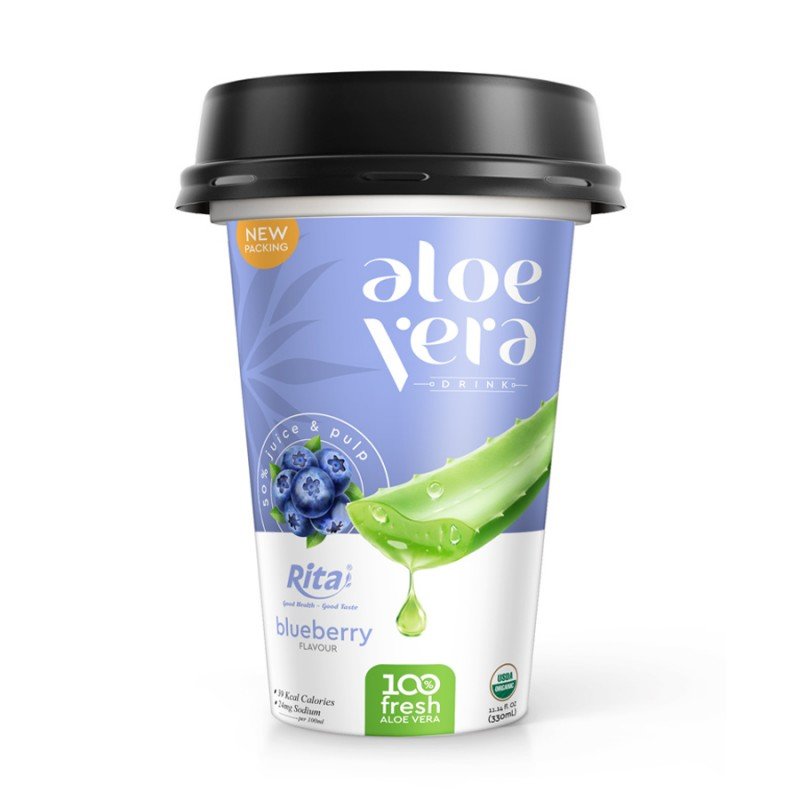ALoe vera blueberry