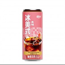 All 330ml sleek can Iced Americano green grapefruit