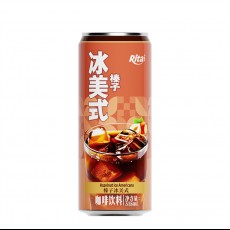 All 330ml sleek can Iced Americano hazelnut