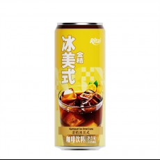 All 330ml sleek can Iced Americano kumquat