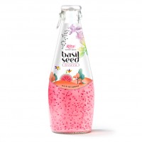 290ml Glass bottle Rita Guava Flavor Basil Seed 