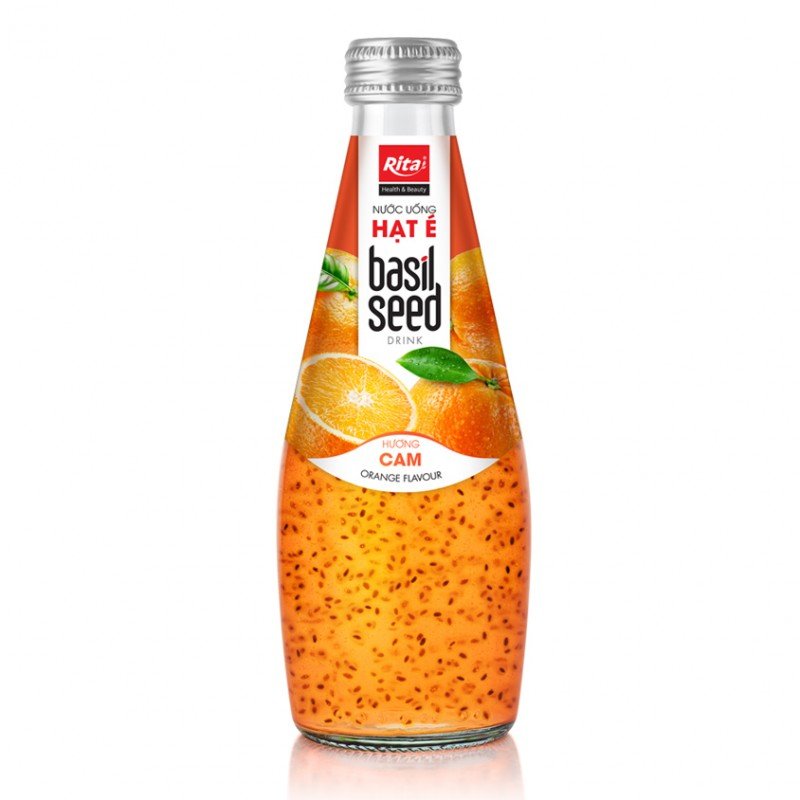 Basil seed 290ml orange