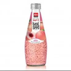 Basil seed 290ml peach
