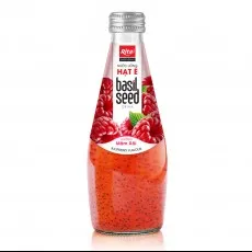Basil seed 290ml raspberry