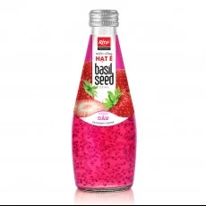 Basil seed 290ml strawberry 1
