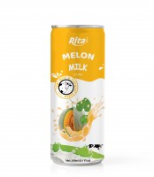 Best Natural Melon Juice with Real Milk Drink 240ml Can