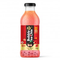 Best Selling Bubble Tea With Chia Seed Cherry And Hibiscus Flavor