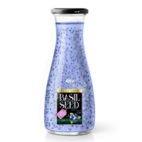 Chia Seed With Blueberry Flavor 290ml Glass Bottle