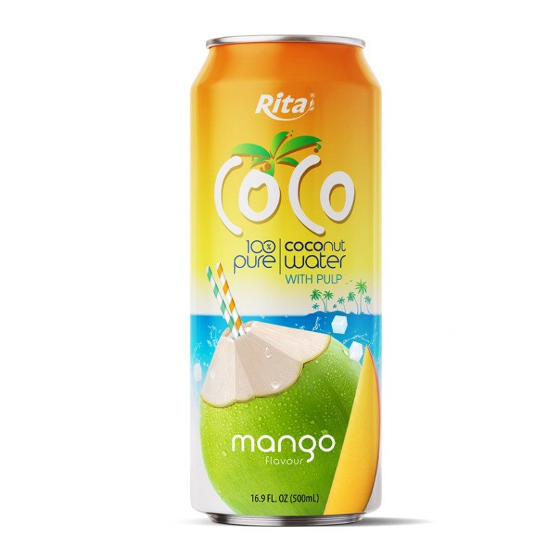 CocoPulp500mlcan Mango