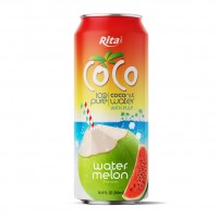 500ml Can Coco With Pulp Watermelon Flavor