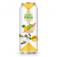 Vietnam Coconut Water with Pineapple Flavor 500ml Can
