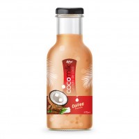 Coconut Milk With Coffee Flavor 470ml Glass Bottle