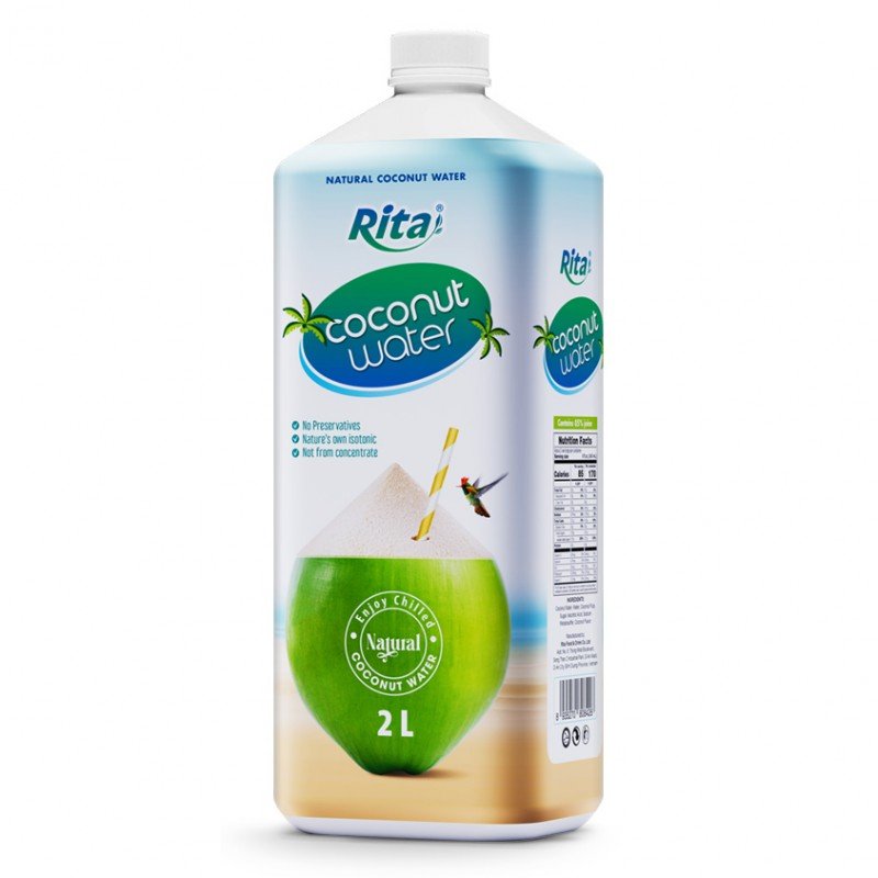 Coco water natural 2L PP
