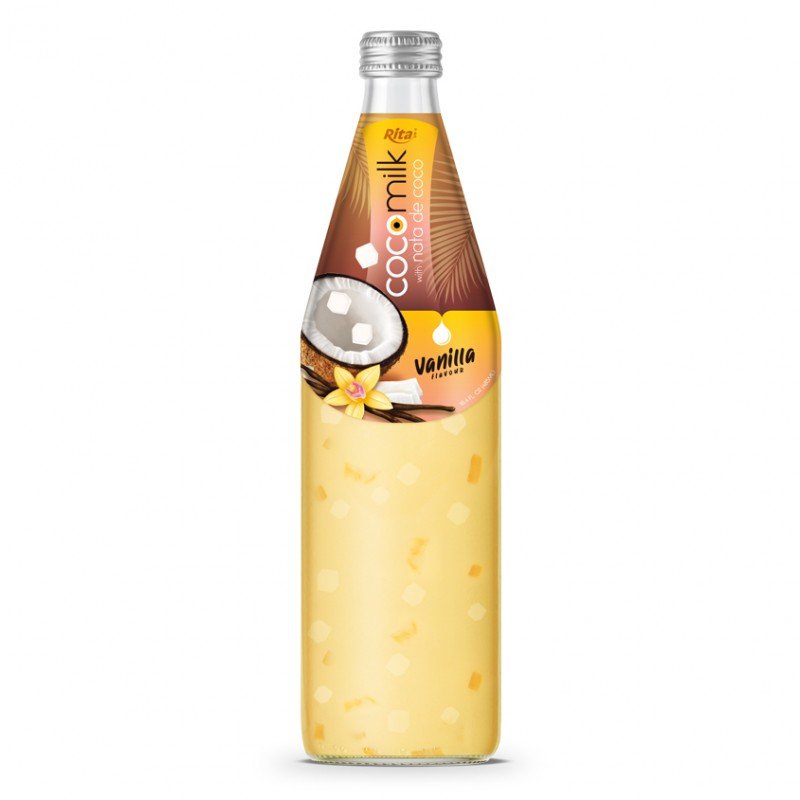 Cocomilk with nata vanilla 485ml