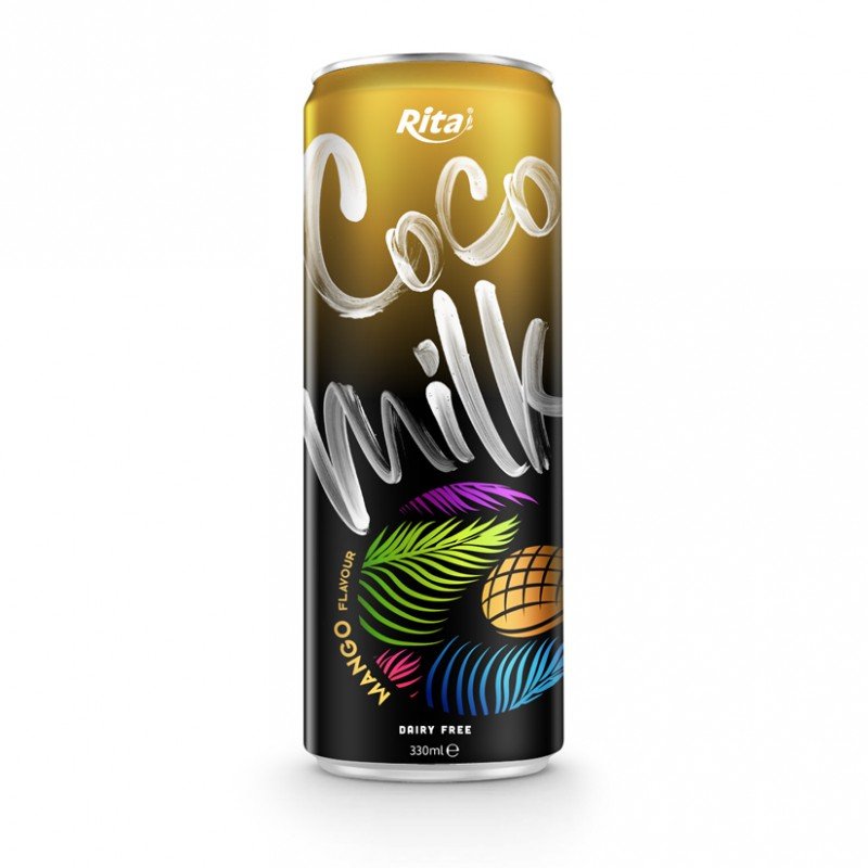 Coconut milk 330ml can mango