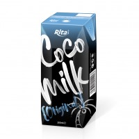 Rita Brand Coconut Milk With Original Flavor 200ml Paper Box  