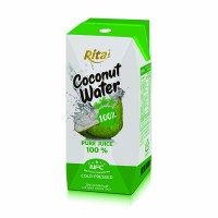 100% Coconut  Water 200ml Paper Box - OEM Product 