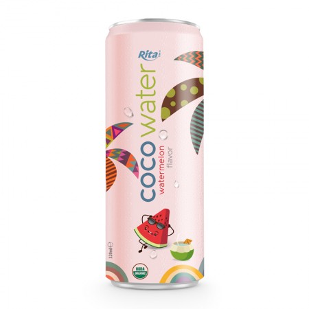 Coconut water  watermelon 320ml can 1