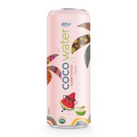 Pure Coconut Water With Watermelon Juice 320ml Can Rita Brand  