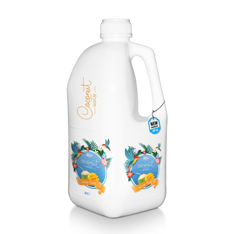 Coconut water with mango juice 2L PP bottle