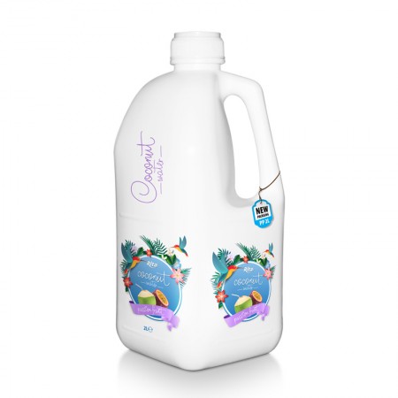 Coconut water with passion fruit 2L PP bottle 