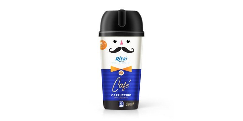 Coffee cappiccino 360ml Transparent PP Bottle VietNam