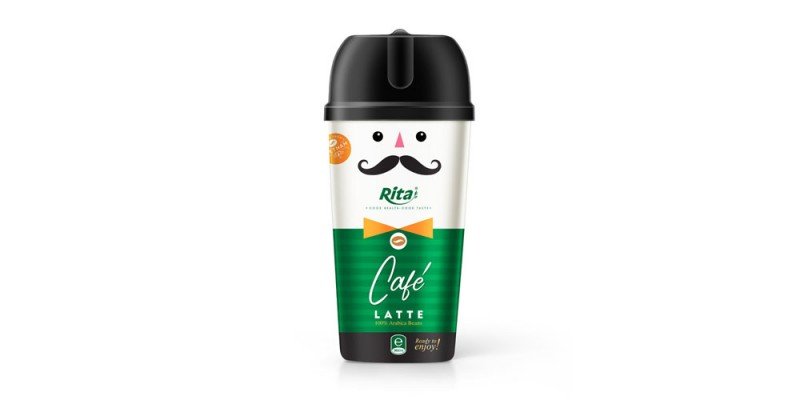 Coffee latte 360ml Transparent PP Bottle viet nam