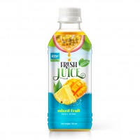 OEM Product Fresh Juice Mixed Fruit Juice 350ml Pet Bottle  