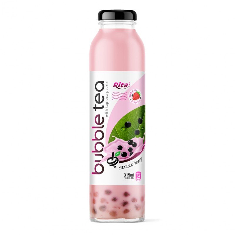 Glass bottle 315ml Bubble Tea 3