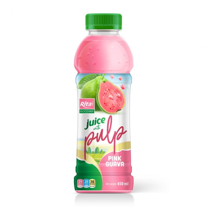 Guava juice with Pulp 450ml Pet