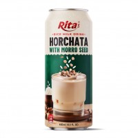 Rice Milk Drink Horchata With Morro Seed  16.5 fl Oz Cans